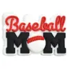 Serie Creativa Personalizada de Deportes de Pelota Parche Perforado de Goma Suave de PVC Colgante Bolígrafo de Punta Redonda DIY Accesorios Hechos a Mano con Cuentas