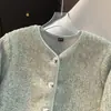 Nueva ropa exterior de otoño e invierno 2026 para mujer, cárdigan, estilo Chanel, chaqueta de forro polar de lana de cordero, chaqueta de cuello redondo