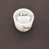 Molde de epóxi de cristal diy formato de diamante castiçal de aromaterapia molde de espelho gesso joias artesanais molde de silicone