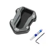 Adequado para o novo Kymco K1 125 150 Edição Especial com suporte lateral modificado com base ampliada e almofada de apoio de pé alargada acessórios