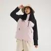 Chaqueta de montaña 3 en 1 para mujer estilo Burton, totalmente sellada térmicamente, para exteriores, cortavientos e impermeable, con abrigo de plumas para hombre