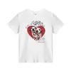 Camiseta Feminina Preta com Ombro Normal, Gola Redonda e Manga Curta, Nova Tendência de Verão Estilo Americano de Marca com Estampa de Dálmata, Top Versátil