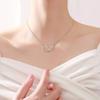 Super Collar de Mariposa de Circonita Brillante de Lujo de Luz de Hada Cadena Clavicular para Mujer Collar de Mariposa Hueca Cadena para el Cuello Suministro en Vivo