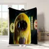 Amazon Comercio Electrónico Transfronterizo Impresión Digital Cómoda, Suave y Cálida Doble Cara Franela Halloween Manta Pequeña Manta