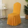 Funda Gruesa Nueva para Silla de Hotel Silla de Comedor para el Hogar Silla Curva Funda para Asiento Funda Universal para Taburete