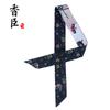 Bufanda de Seda Xiangchen Nueva Bufanda de Seda con Estampado Natural Venta al por Mayor Corbata Asa de Bolso Bufanda de Seda Pequeña Lazo Cinturón para el Cabello