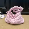 Bolso Grande de Moda Coreana Tendencia Nicho para Mujer Verano 2026 Nueva Moda Color Sólido Bolso Tote Relajado