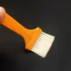 Pincel de Óleo Doméstico Cozinha Churrasco Panqueca Assar Cozinhar Cabelo Branco Pincel de Churrasco Plástico Pincel de Pintura Pincel Multifuncional