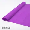 Papel crepom colorido espesso flor de papel papel esticável papel para enrolar material de papel para artesanato de jardim de infância flor de rosa diy dobrar papel