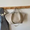 Bolsa Feminina de Grande Capacidade Transfronteiriça 2026 Nova Tendência Outono e Inverno Bolsa de Mão Retrô Bolsa de Ombro de Alto Padrão Bolsa Tote