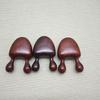 Venta al por mayor de fábrica raspador de nariz de sándalo de rana raspador de nariz de caracol masajeador de ojos de dial raspador de tendones puente nasal sándalo verde sándalo rojo raspador de nariz