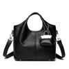 Bolsas Bolsas Femininas Couro Genuíno 2025 Nova Aparência Sofisticada Luxo Leve Grande Capacidade Portátil Ombro Transversal Dropshipping