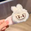 Gatito de Peluche Clip de Ruptura Lindo Corazón Girly Clip Grande BB Clip Estudiante Dulce Clip Lateral Flequillo Pinza para el Cabello
