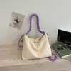 Bolsa Transversal Minimalista, Limpa e Relaxada para Mulheres, Estilo Literário Jovem de Campus, Bolsa Tote para Aula Matinal de Estudante Universitário
