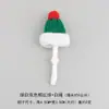 Conjunto Transfronterizo de Mini Gorro y Bufanda Tejidos de Navidad Decoración de Muñeca Decoraciones Navideñas de Ganso Grande Decoraciones Navideñas