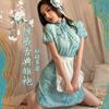 Roupa íntima sexy com fragrância para ouvir à noite Zhonghua Niang Cheongsam Paixão livre de flertes e tentações, vestido de empregada doméstica, dramatização 447