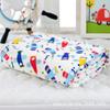 2.5m Ancho Gasa Doble 40 Estampado Digital Teñido en Hilo Blanco Lavado Scrub Crepé de China Tela Textil para el Hogar Tela para Edredón