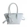Bolso de Mano de Moda de Alta Gama 2026 Nuevo Modelo Bolso de Hombro Versátil Simple para el Trabajo Bolso Tote Cruzado Casual