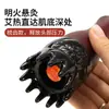 Frasco de Moxibustión Portátil Frasco de Moxibustión Casero Frasco de Moxibustión de Piedra Taza Multifuncional para Raspado Facial Taza de Terapia para la Cabeza de Mano Dispositivo de Moxibustión Tibio de Masaje