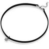 Cadena para el Cuello con Colgante de Corazón para Mujer, Collar de Cuerda de Cera, Cadena de Cuello con Diamantes, Cadena para el Cuello, Cordón para el Cuello, Correa Negra para el Cuello, Collar al Por Mayor
