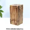 Grande Coleção de Produtos Únicos - Design Criativo Antigo Rústico Madeira Maciça Enfeites Decorativos Vasos de Flores para Pátio de Madeira Zakka Mercearia