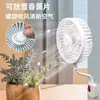 Modelo Novo Aprimorado Ventilador Pequeno Flexível Universal de Três Pás para Mangueira, Silencioso com Vento Forte, Adequado para Escritório, Dormitório, Quarto, Acampamento e Uso Doméstico