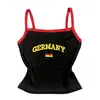 Y2K Europeo y Americano Verano Nuevo Transfronterizo Mujer Sexy Tirante Harajuku Ropa de Calle Ajustado Ombligo Corto Tirante