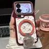 El Soporte de Espejo para Gato se vuelve compatible con el Estuche Cielo Estrellado Dopamina para iPhone 17promax 16 de Apple