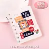 Futuro Disponible Bobina Pequeño Libro a7 Mini Estudiante Portátil Portátil Bolsillo Cuaderno Bloc de Notas en Blanco Rollover