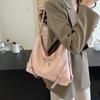 Bolso de mano informal de gran capacidad, novedad de 2024, con lazo y bandolera para mujer.