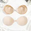 Parche de Pecho Engrosado de 3CM para Vestido de Novia de Mujer Copa de Palma Push-Up Invisible Sin Tirantes Ropa Interior Pecho Pequeño Pecho Grande Parche