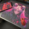 Alfombrilla de ratón con sensación de alta gama, estilo de línea degradada extragrande, alfombrilla de escritorio para computadora de anime, alfombrilla para teclado de gaming e-sports de oficina