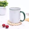 Camada de transferência térmica copo de cerâmica Boshan caneca de cerâmica spot fornecimento copo de cerâmica cor duas cores