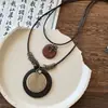 Nuevo Collar Largo de Plumas Estilo Zen Chino para Mujer, Cadena de Suéter Apilada Estilo Étnico Retro, Nuevos Accesorios Bohemios