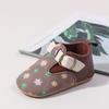 Zapatos para Bebé de 0-1 Año Primavera y Verano Estilo Nuevo Unisex Zapatos para Niños Pequeños Estilo Floral Fresco Suela de Goma Antideslizantes Zapatos para Caminar