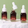 Frasco de Vidro com Fundo em Grade de 10ml em Estoque do Fabricante, Frasco Conta-Gotas, Frasco Dispensador de Líquido Essencial, Frasco Quadrado para Óleo Essencial com Fundo em Grade