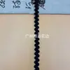 Borda Elástica Curva Ondulada em S Preto e Branco com Trama de Renda Acessórios para Casamento Cortinas Chapéus Acessórios para Roupas Infantis