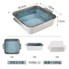 Série Mar Estelar Louça de Melamina Panela Quente Churrasco Restaurante Buffet Tigelas e Pratos Criativos de Imitação de Porcelana Prato para Molho Conjunto de Louças