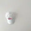 Sombreros Coreanos para Niños Qiu Nan Estilo Nuevo Ins Simple Letra Visera Protección Solar Gorra de Béisbol para Bebé Gorra de Béisbol de Secado Rápido