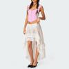 Amazon transfronterizo Sling para mujer nueva moda encaje sexy chica caliente top versátil camiseta chaleco SU3515