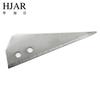 Cuchillo para alfombras de acero inoxidable cuchillo para abrir cajas abierto en triángulo hoja con forma especial hoja manual para abrir cartas