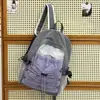 Mochila de estilo universitario simple y nuevo para mujer, mochila deportiva, mochila de senderismo, mochila para viajes de corta distancia, mochila de doble hombro, de moda transfronteriza