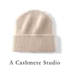 Novo Chapéu de Malha 100% Caxemira para Homens e Mulheres Estilo Coreano Outono e Inverno Chapéu Quente de Lado Duplo Chapéu de Lã para Exterior Fabricante Atacado