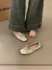 Sapatos Baixos Vermelhos Pequenos Retrô Femininos 2026 Outono Novo Estilo Suave Sapatilhas Mary Janes Sapatos Confortáveis de Vovó