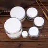5g 10g 15g 30g 50g Botella Acrílica para Crema Estilo Antiguo Botella Redonda Recta Botella de Relleno Cosmético Producto para el Cuidado de la Piel