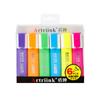 Bolígrafo fluorescente Macaron, bolígrafo para pintar a mano, rotulador de color claro, rotulador de 6 colores, papelería para traje, venta al por mayor