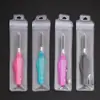 Peine Plegable de Doble Propósito para Cejas Cepillo Doble para Pestañas y Cejas Peine de Plástico para Maquillaje Cepillo para Máscara de Pestañas Cepillo para Pestañas