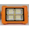 Luz solar portátil led carga usb luz de inundación de emergencia portátil para exteriores impermeable ambiente camping luz de camping