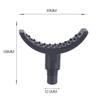 Cabezal de masaje de fascia de 12,5-13 mm, 30 tipos de accesorios para pistola de fascia, cabezal de masaje de silicona, varilla de conexión, piezas internas