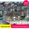 Tela vibratória antiestática Bateria de lítio Novo material Equipamento de triagem de partículas em pó Tela vibratória circular